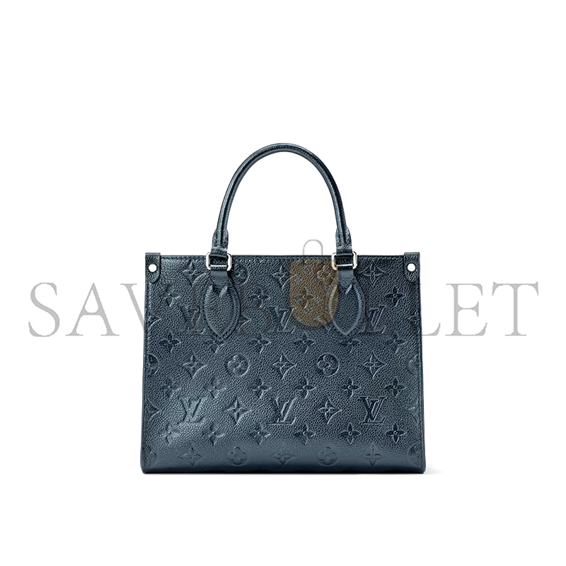 LOUIS VUITTON ONTHEGO PM MONOGRAM EMPREINTE SHIMMERYINK M27042 (25*19*11.5cm)